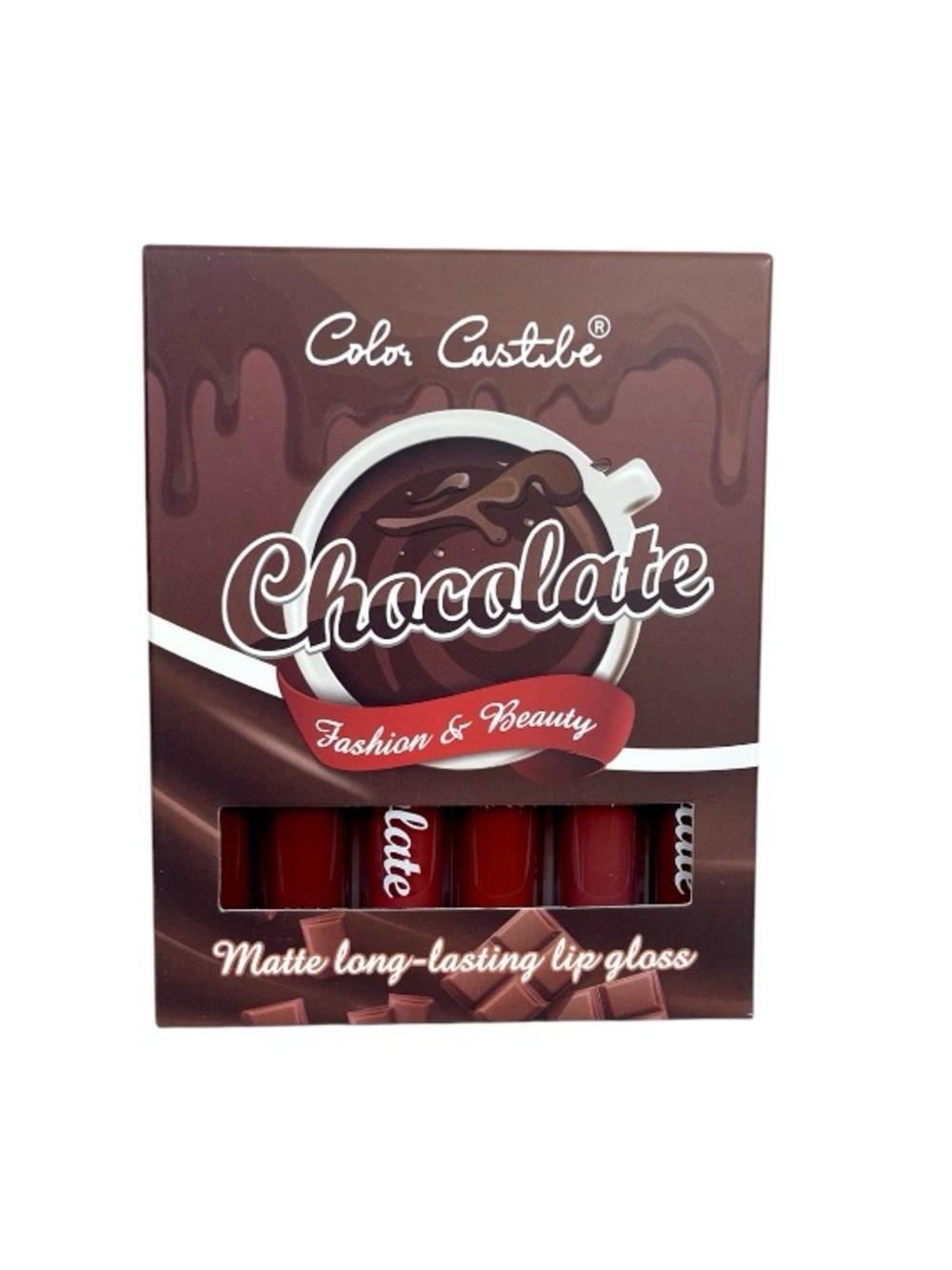 Chocolate Matte Long-Lasting Lip Gloss